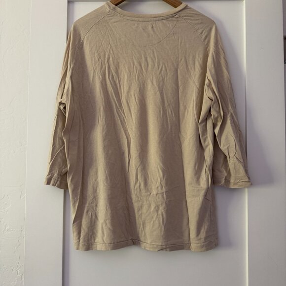 🩷 Men's Oak + Fort 3/4 sleeve shirt - Picture 2 of 2